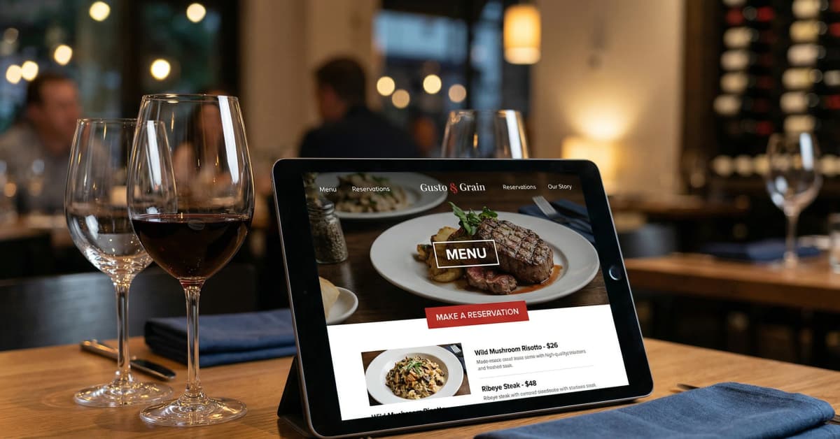 Sito Web per Ristoranti: Cosa Serve e Quanto Costa