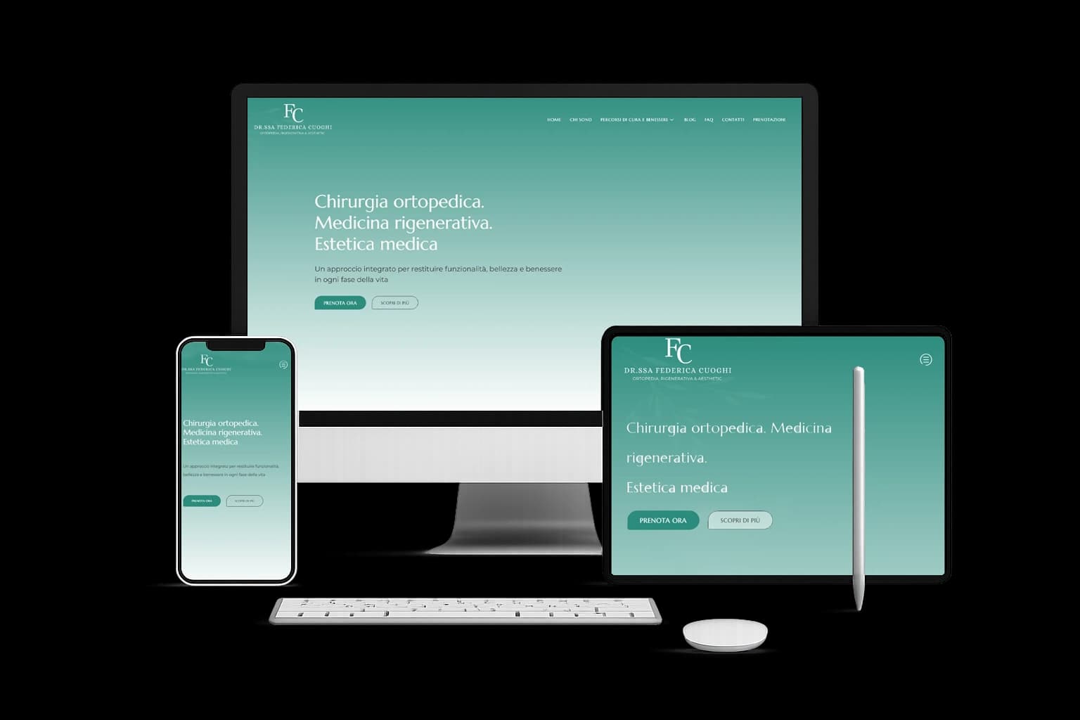 Web design per studio medico nella provincia di Caserta