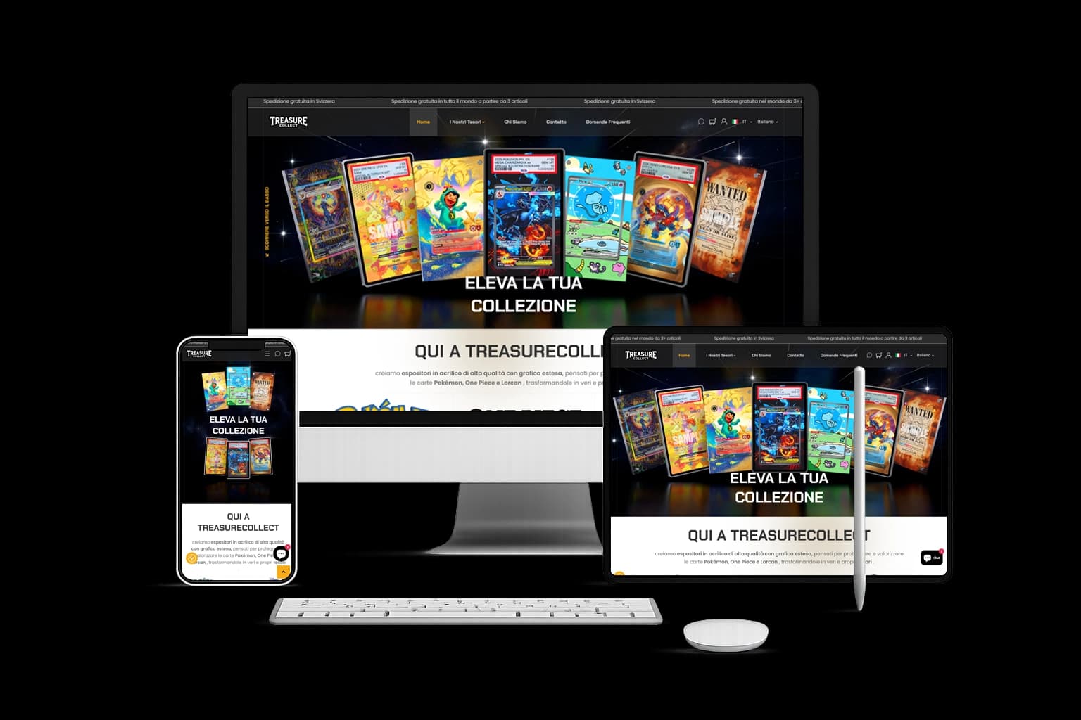 Mockup progetto Da vendere su Etsy a un e-commerce proprietario