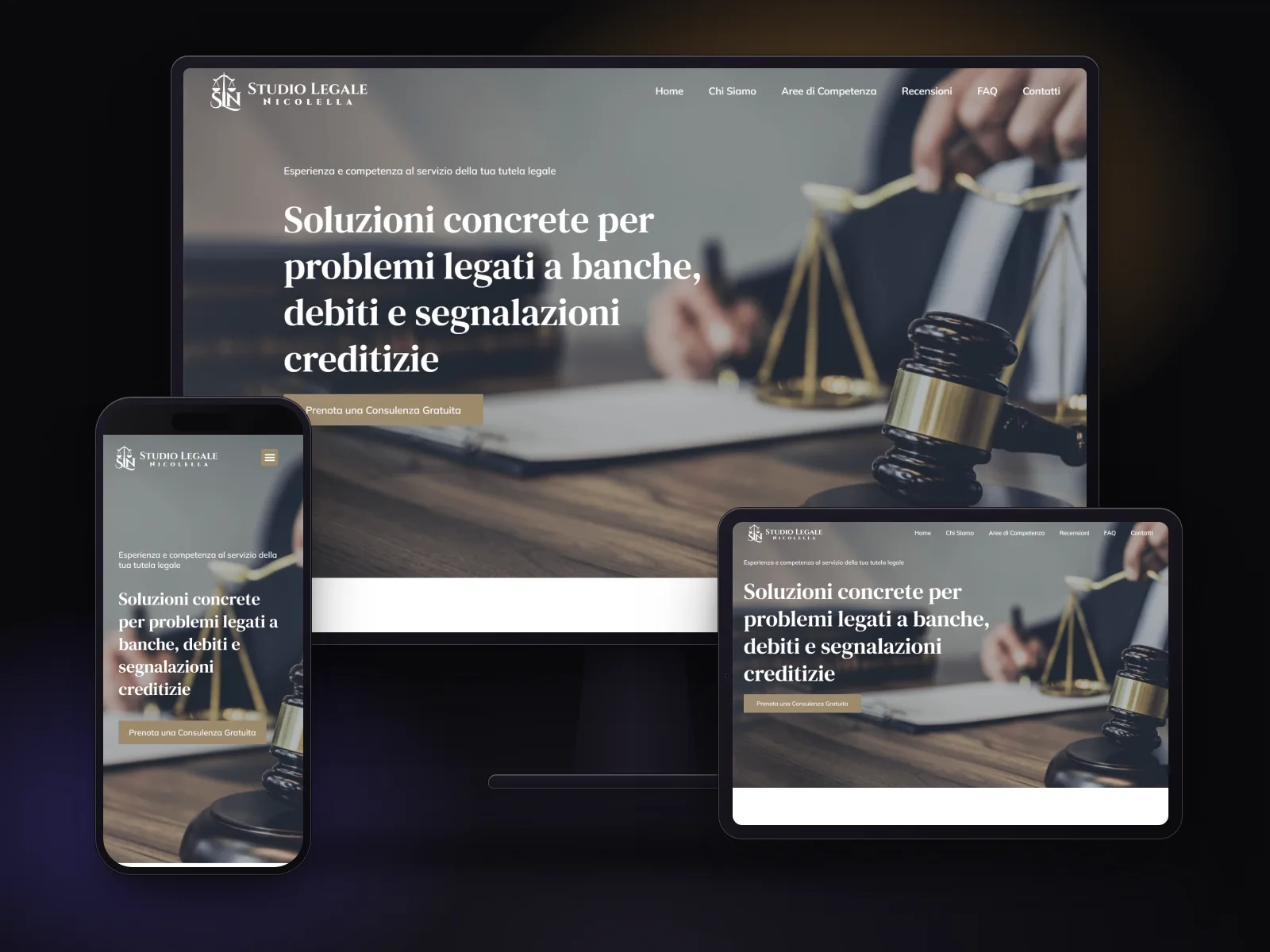 Invisibile online, ora acquisisce clienti dal sito e da Google Maps, Avv. Antonio Nicolella